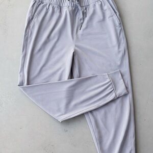 Gymshark Light Gray Track Pants